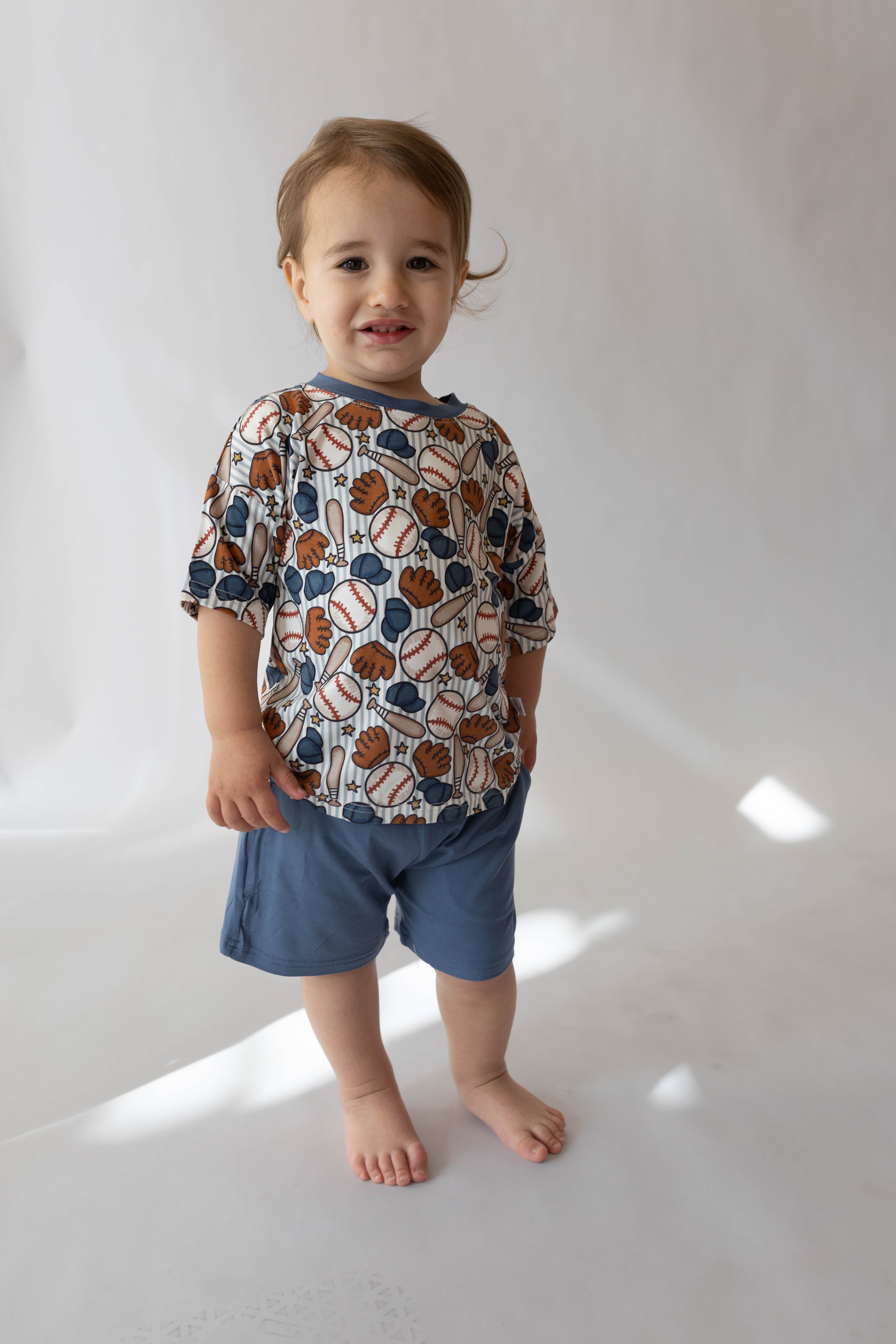 Boys Bamboo Casual Set | Soft Two-Piece Lounge Set for Baby & Toddler Boys