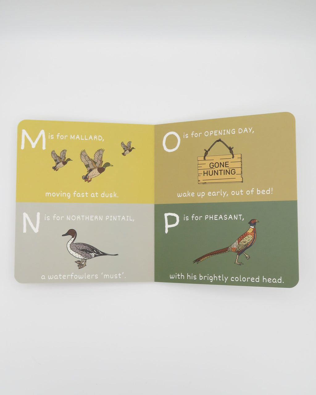 ABC's of Hunting | Baby & Toddler Board Book for Little Outdoorsmen