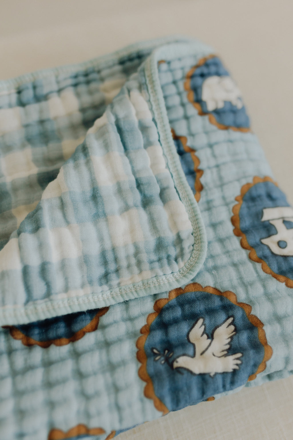 Noah's Ark Baby Blanket | Soft Heirloom-Quality Nursery Blanket