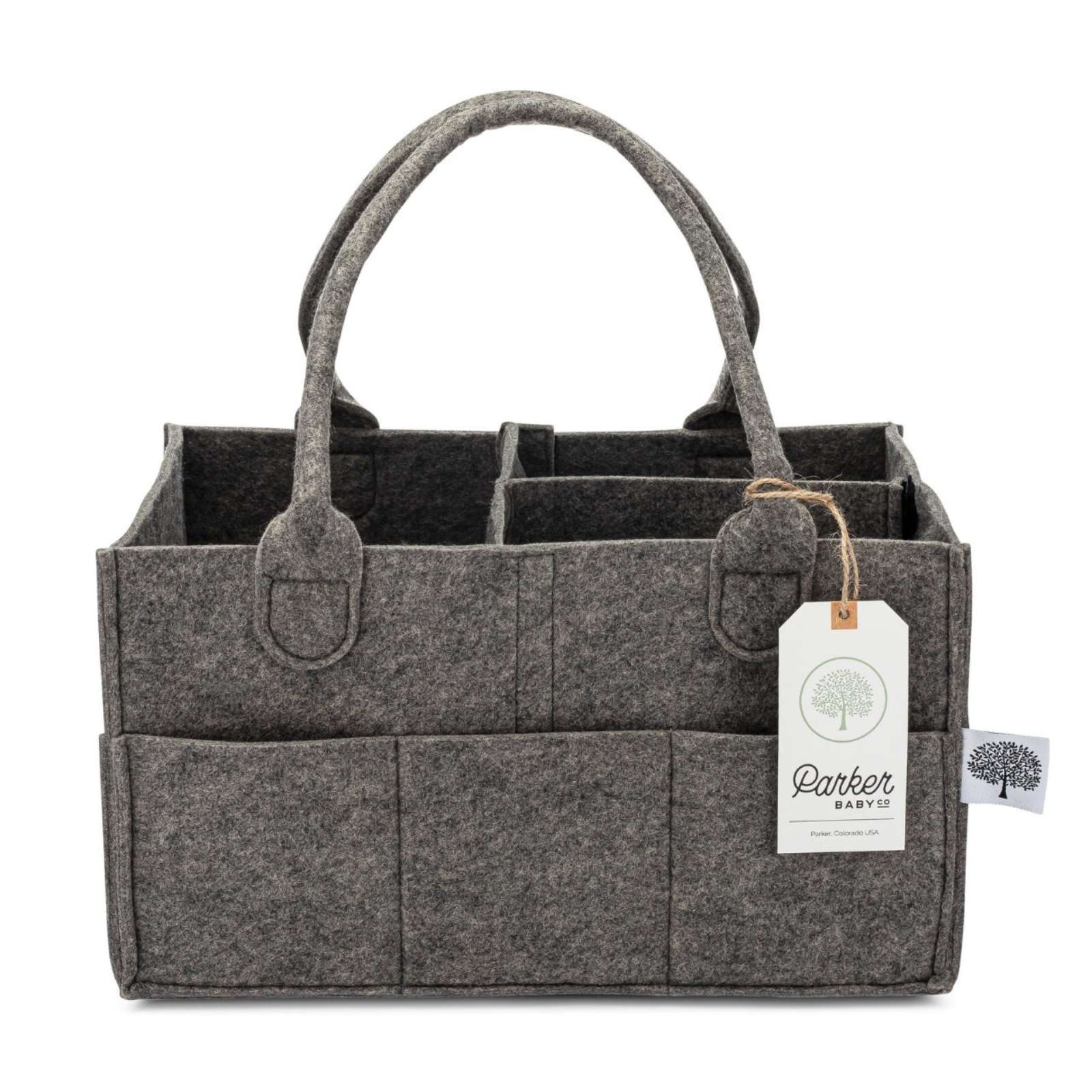 Felt Diaper Caddy Organizer | Portable Nursery Caddy Trusted by 14,000+ Moms