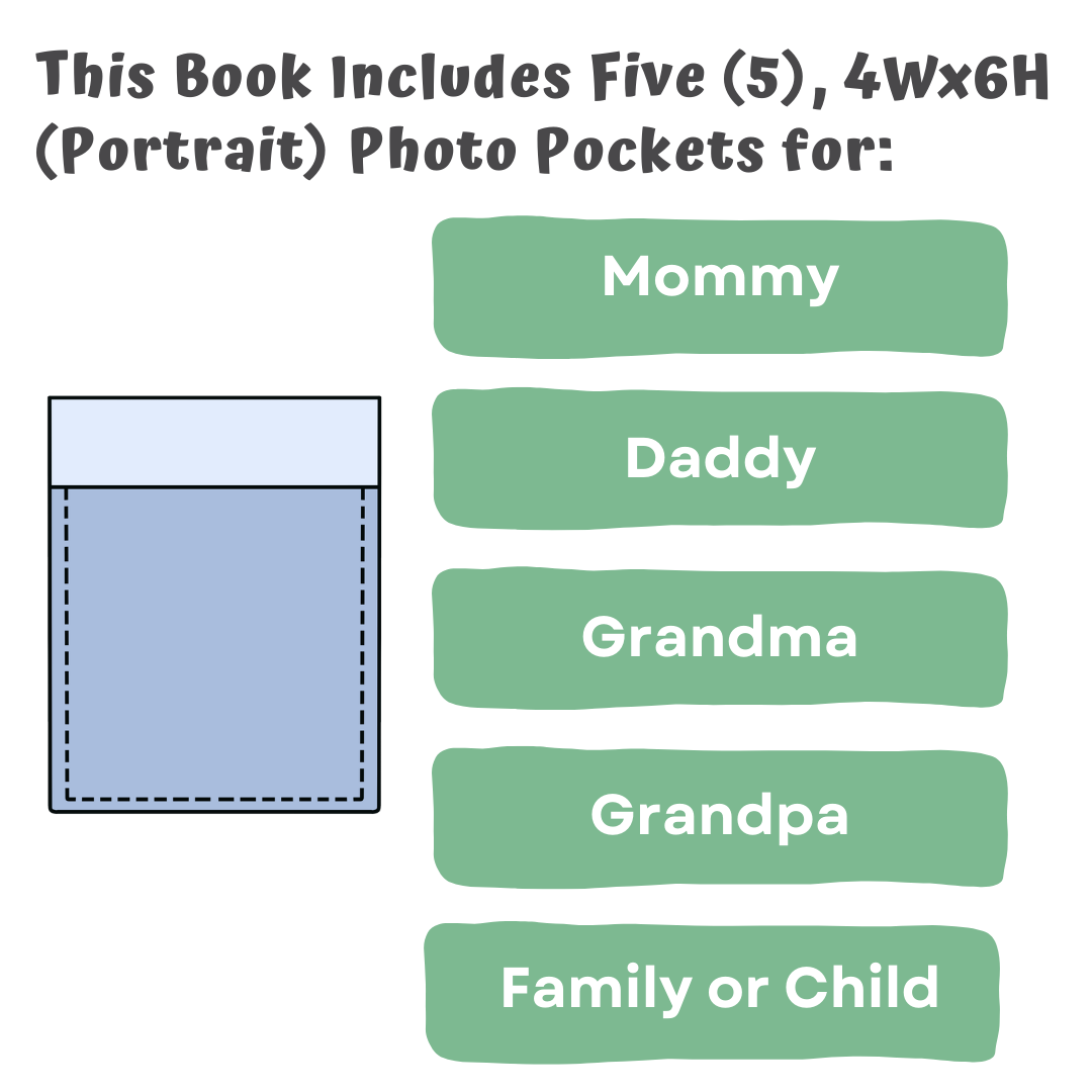 Peek-A-Photo 'Where's My Family?' | Personalized Lift-the-Flap Baby Photo Book