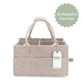 Felt Diaper Caddy Organizer | Portable Nursery Caddy Trusted by 14,000+ Moms