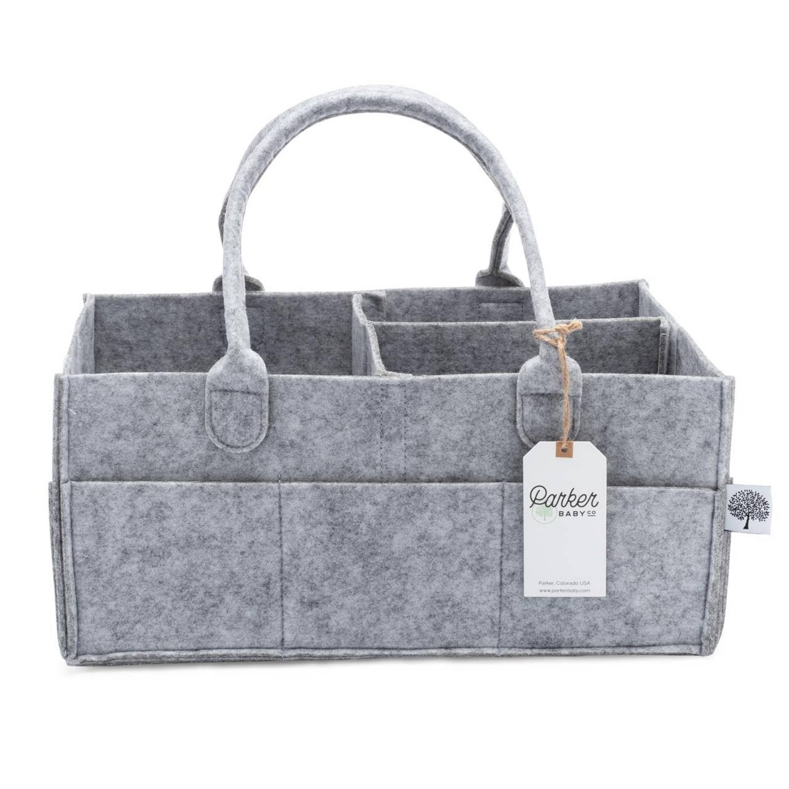 Felt Diaper Caddy Organizer | Portable Nursery Caddy Trusted by 14,000+ Moms
