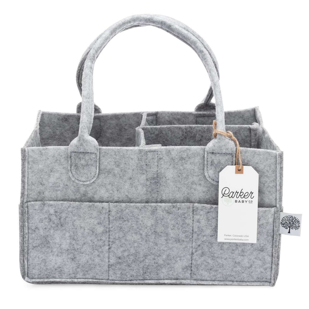 Felt Diaper Caddy Organizer | Portable Nursery Caddy Trusted by 14,000+ Moms