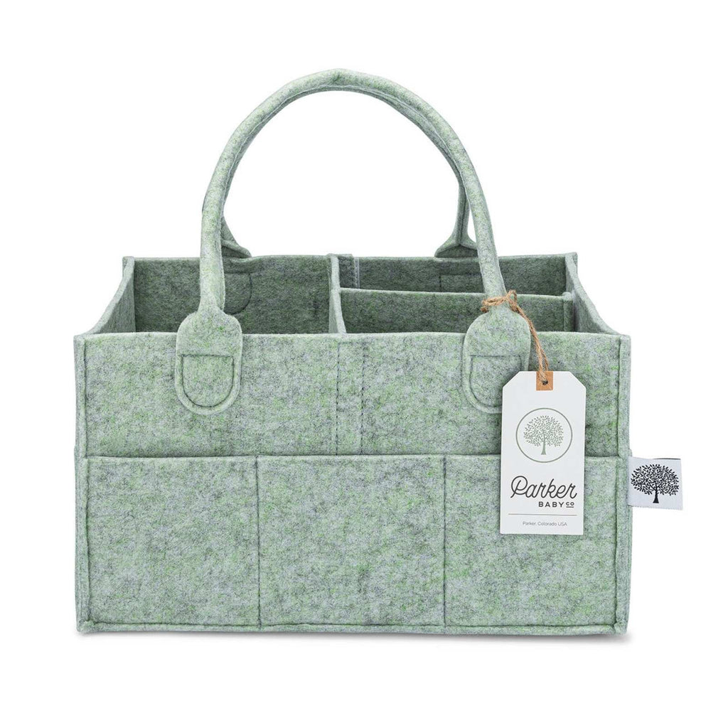 Felt Diaper Caddy Organizer | Portable Nursery Caddy Trusted by 14,000+ Moms