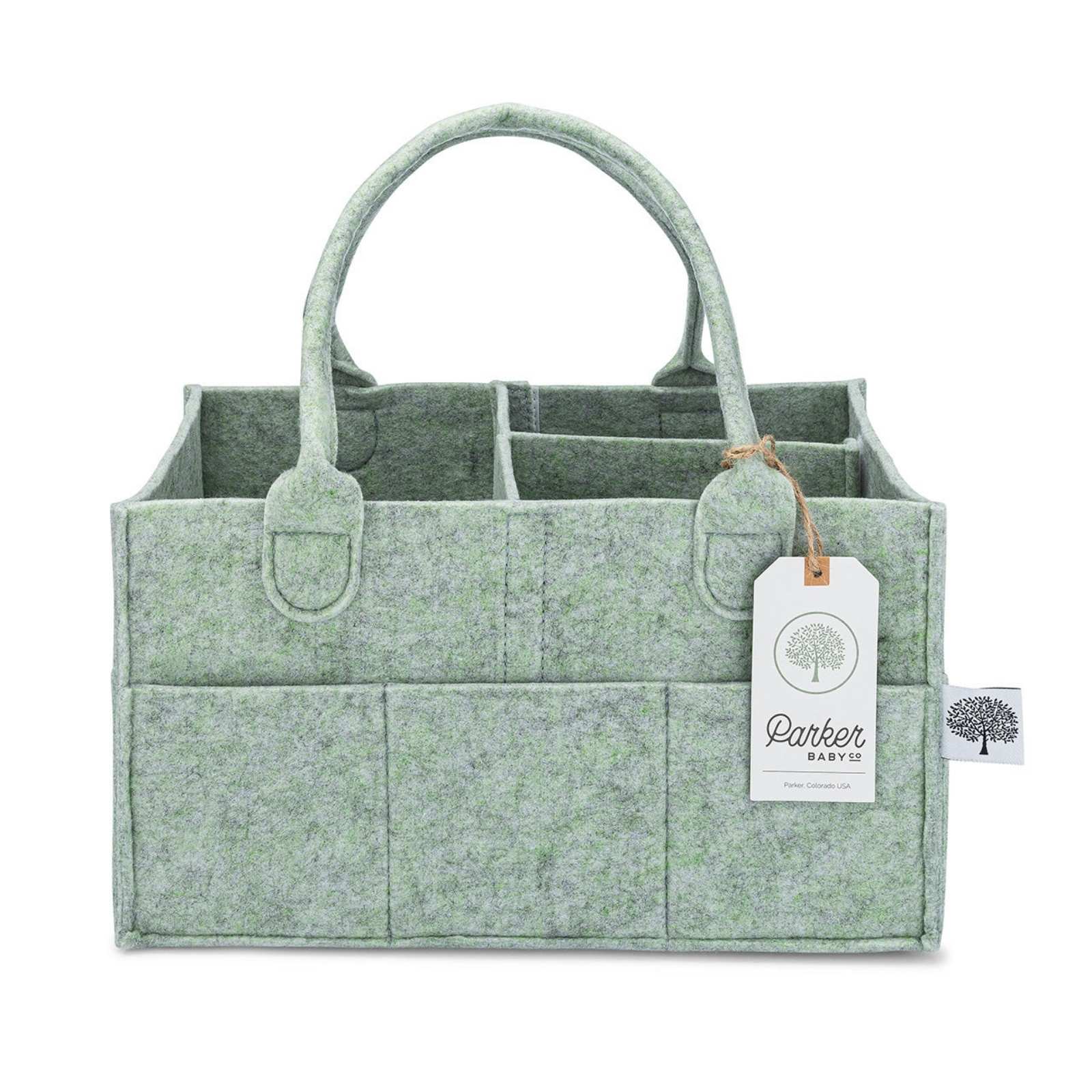 Felt Diaper Caddy Organizer | Portable Nursery Caddy Trusted by 14,000+ Moms