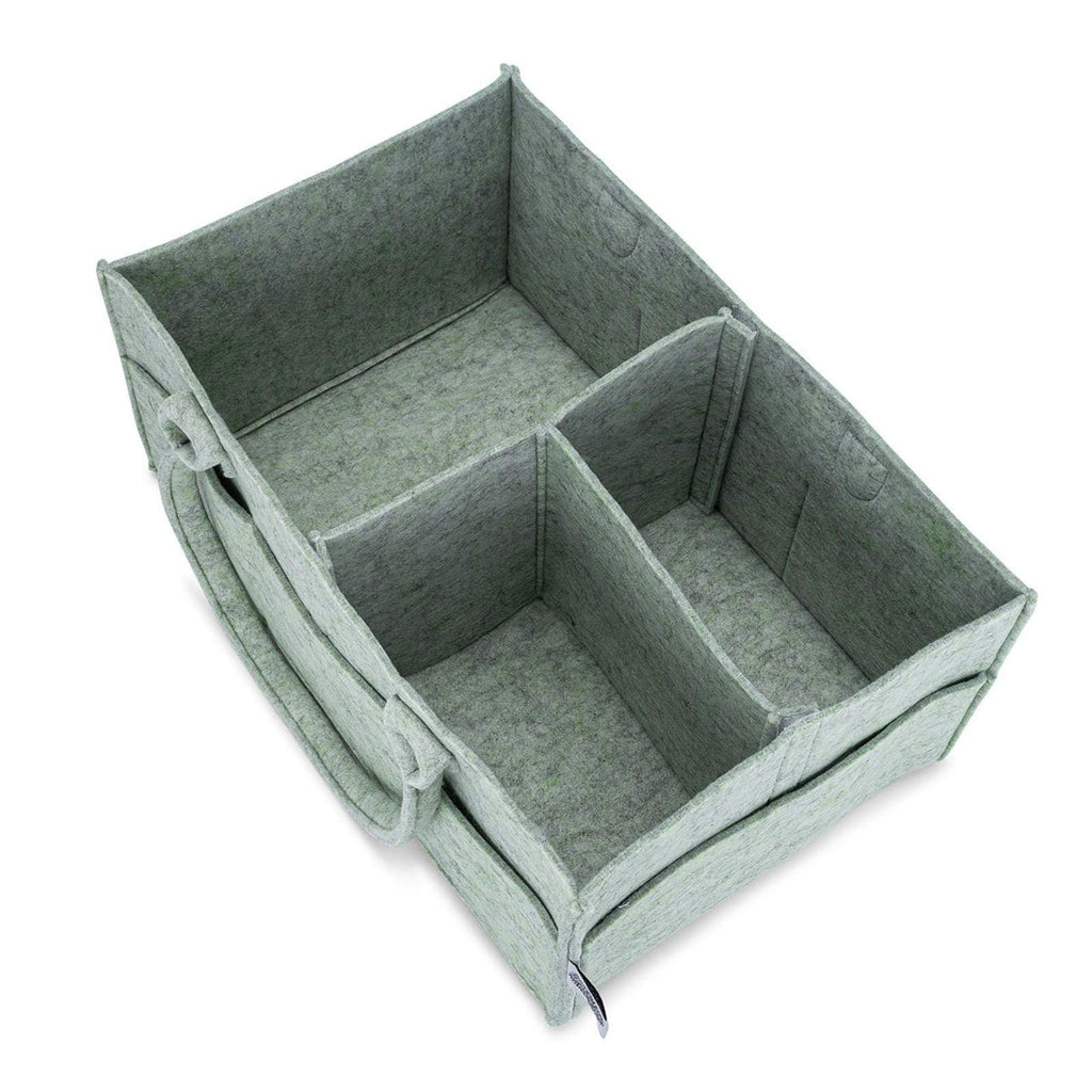Felt Diaper Caddy Organizer | Portable Nursery Caddy Trusted by 14,000+ Moms