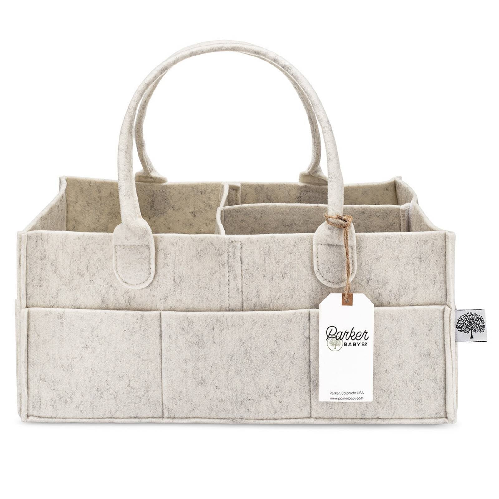 Felt Diaper Caddy Organizer | Portable Nursery Caddy Trusted by 14,000+ Moms