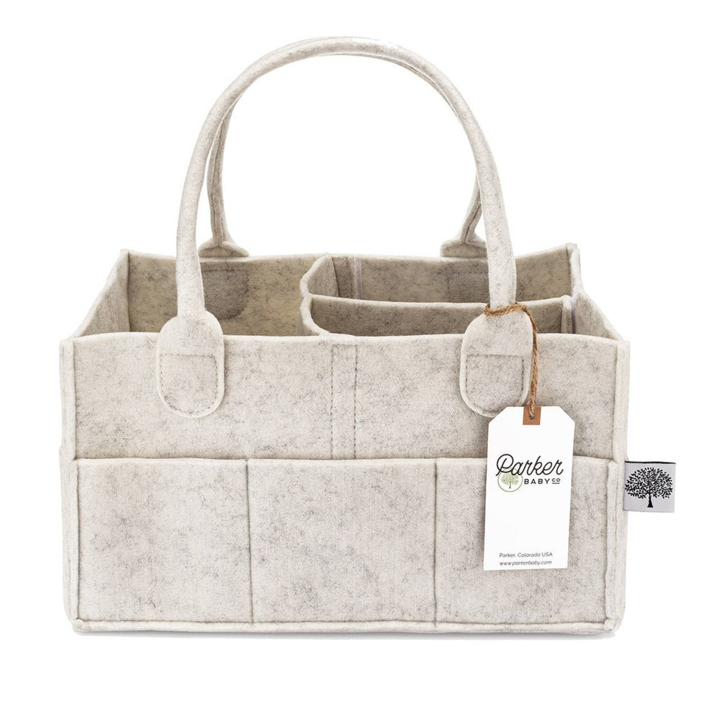 Felt Diaper Caddy Organizer | Portable Nursery Caddy Trusted by 14,000+ Moms